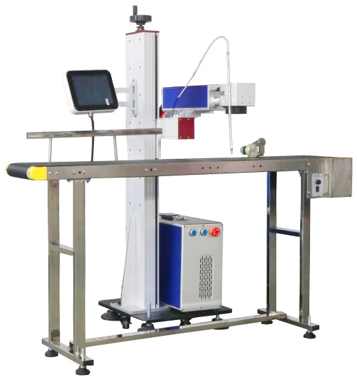 UV CO2 Fiber Flying/Fly Laser Marking / Printing/Engraving/Engraver/Marker/Printer Machine for /Plastic/Copper/Stainless Steel/Aluminum /Leather/Pipe /Tube